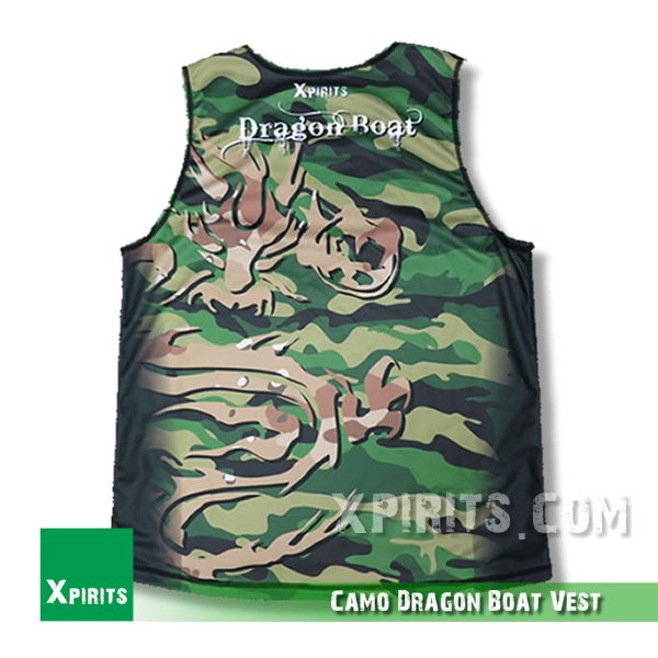 Camo Dragon Boat Vest - Image 2