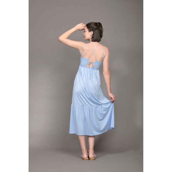 Strappy Maxi Dress (with removable pads) - Image 8