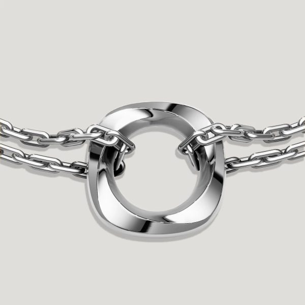 Squircle Chain Bracelet - Image 2