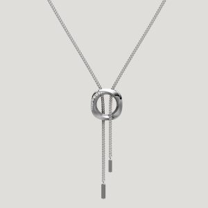 Squircle Bolo Necklace