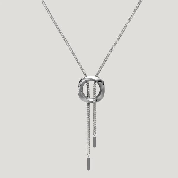 Squircle Bolo Necklace