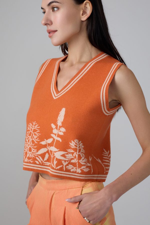 Botanic Sweater Vest - Image 4