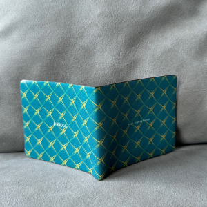 RANDOK Travel Wallet –Monogram in Emerald