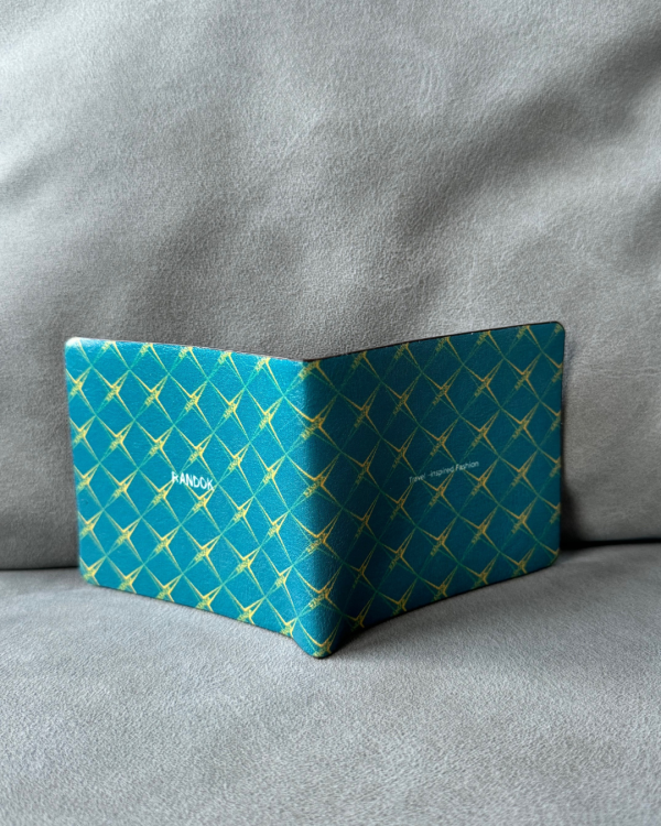 RANDOK Travel Wallet –Monogram in Emerald