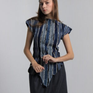 Denim top (upcycle)